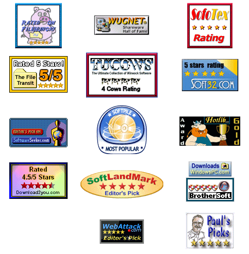 Awards won by Tweaking Toolbox XP